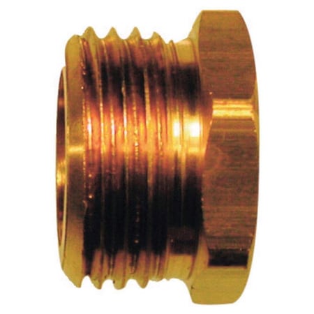 Homeplus+ ATC Brass 3/4 in. D X 1/2 in. D Hose Adapter 1 pk 6JC126301511016